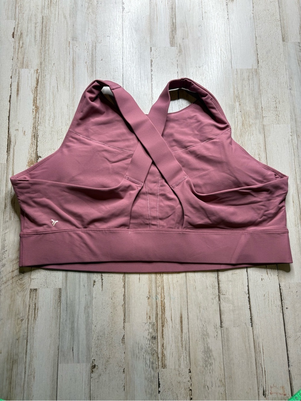 Old Navy Active Powersoft Med Support Sports Bra - Dusty Rose Plus Size 3X - Picture 6 of 11